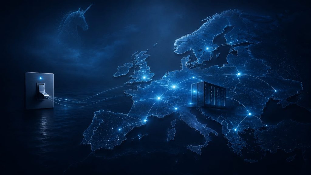 Mapa ue IA con interruptor en USA